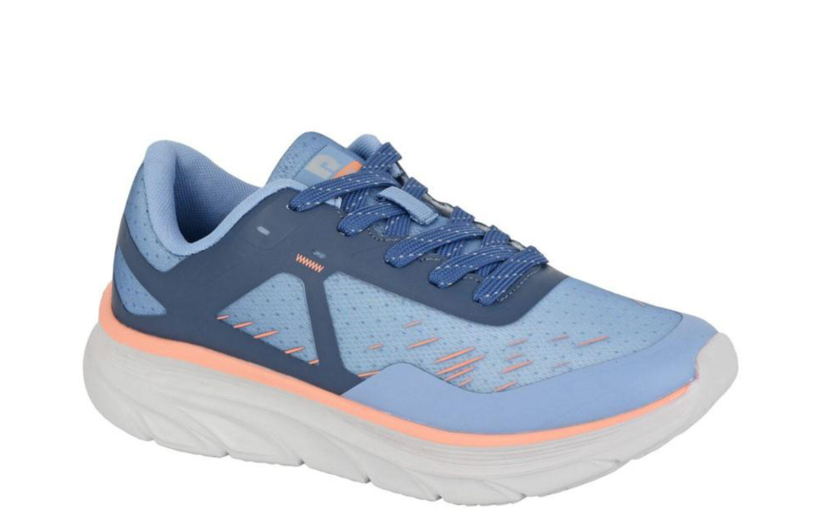 Ladies 104574 Glide Step Slip Ins Trainers In White
