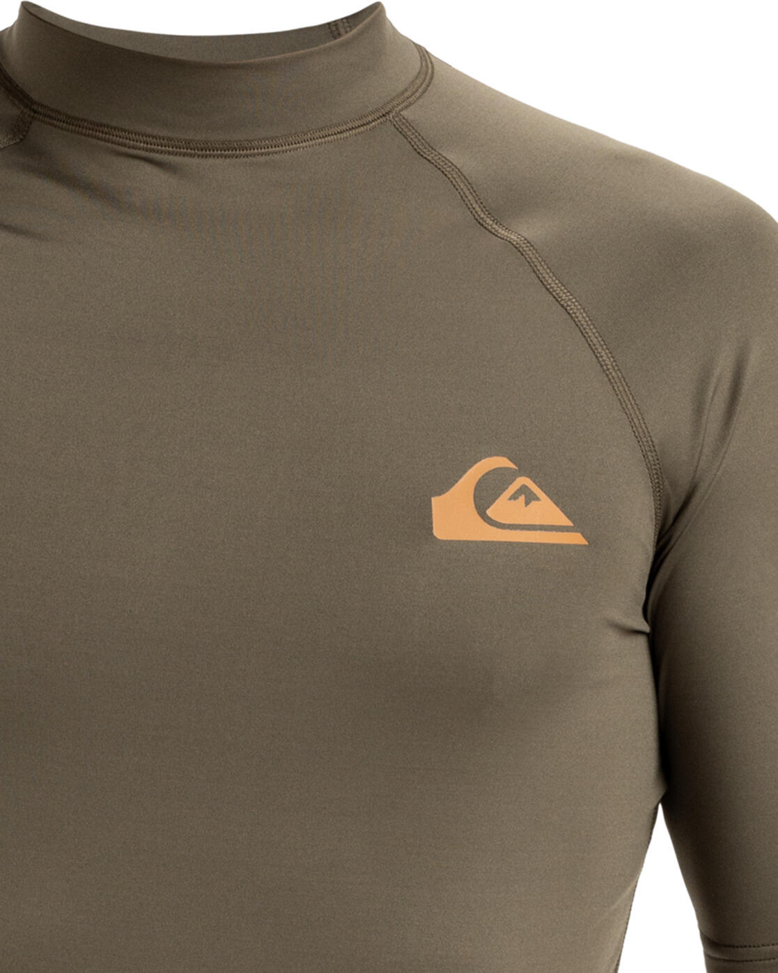 Koszulka surf UPF 50 z krótkim rękawem dla Mężczyzn EVERYDAY Brązowy 3/3