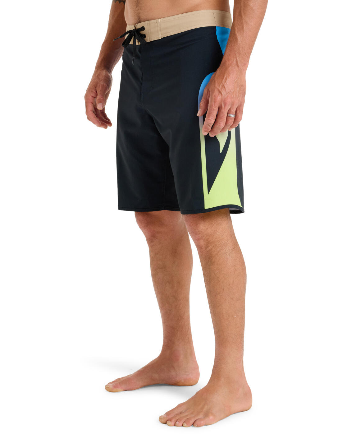 Boardshort SURFSILK HOLMES 20" Noir Homme 3/4
