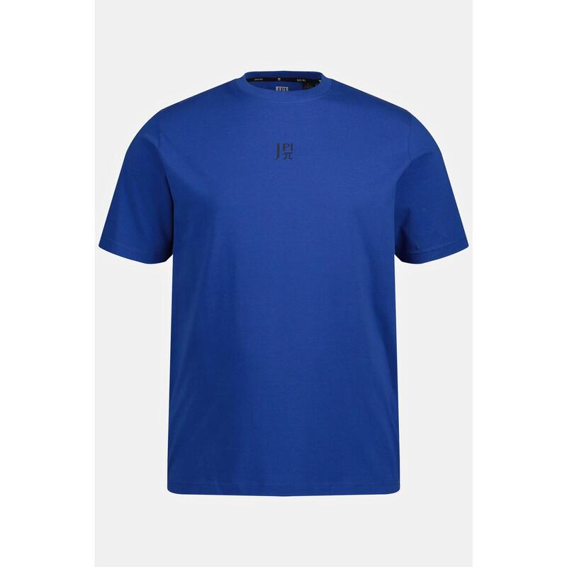 Męski T-shirt fitness okrągły dekolt rękaw 1/2 nadruk z tyłu