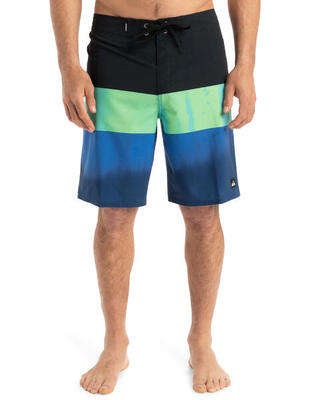 Boardshort surfsilk straight leg 20" blau heren