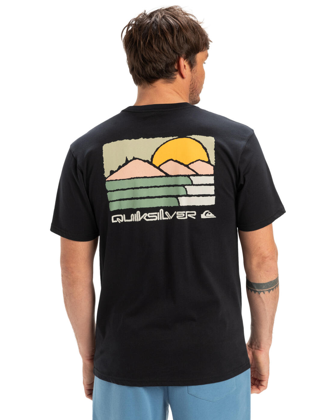 T-Shirt EVO FUTURE ISLANDS Schwarz Herren 2/4