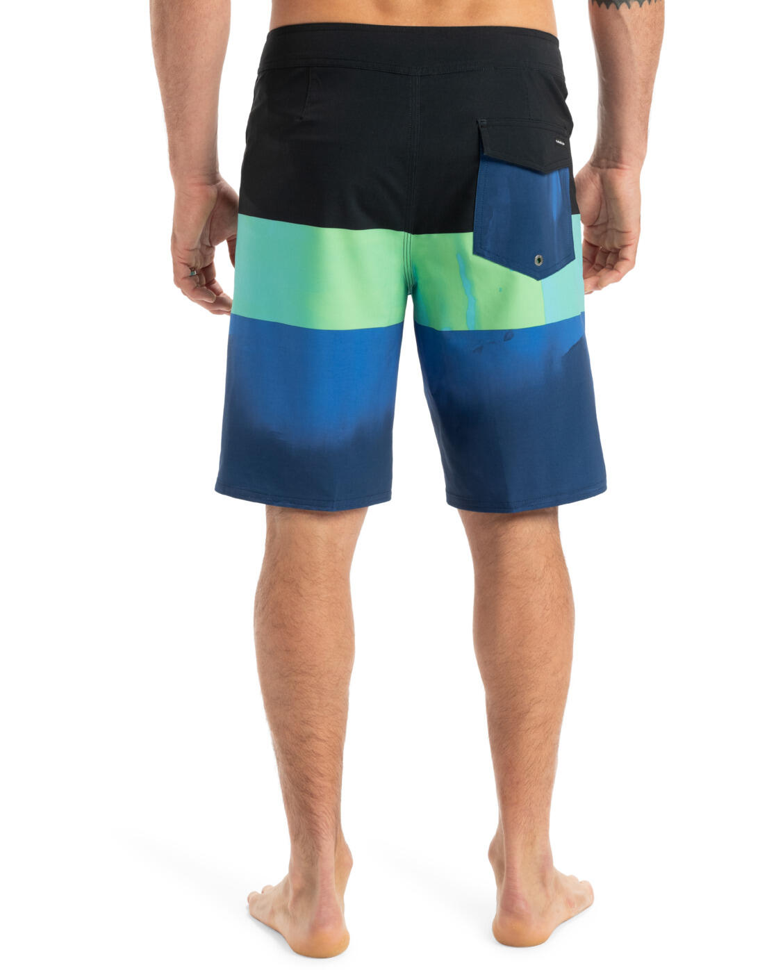 Boardshort SURFSILK STRAIGHT LEG 20" Bleu Homme 2/4