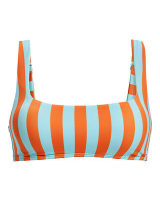Bralette-bikinioberteil pt beach classics blau dames
