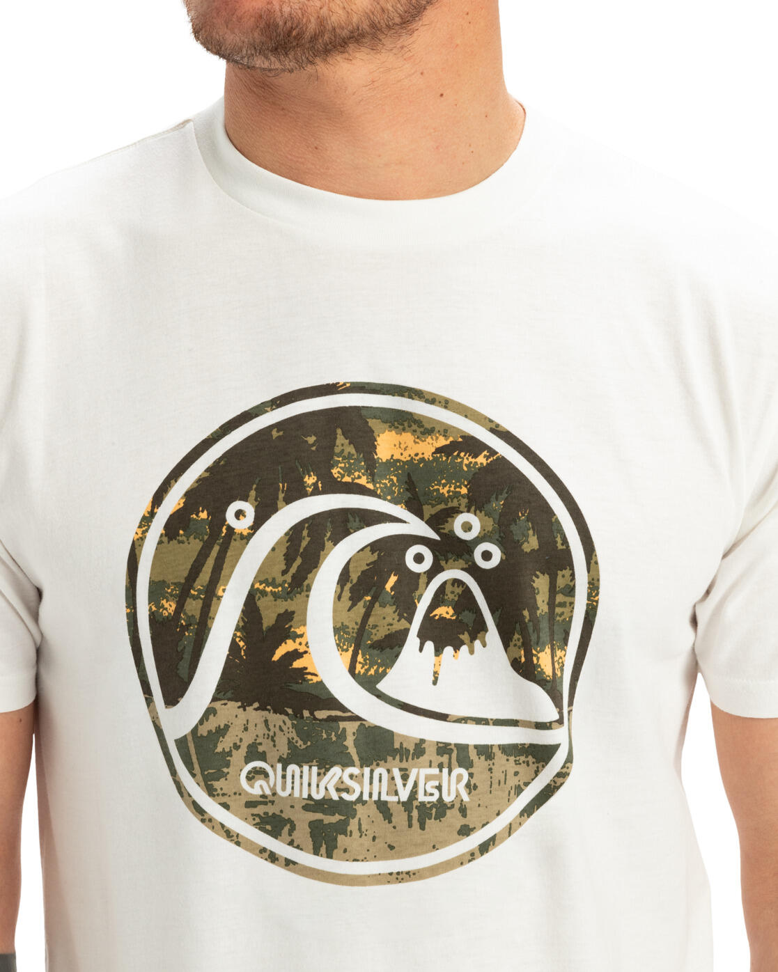 T-shirt à manches courtes EVO BUBBLE WRAPPED Blanc Homme 4/4