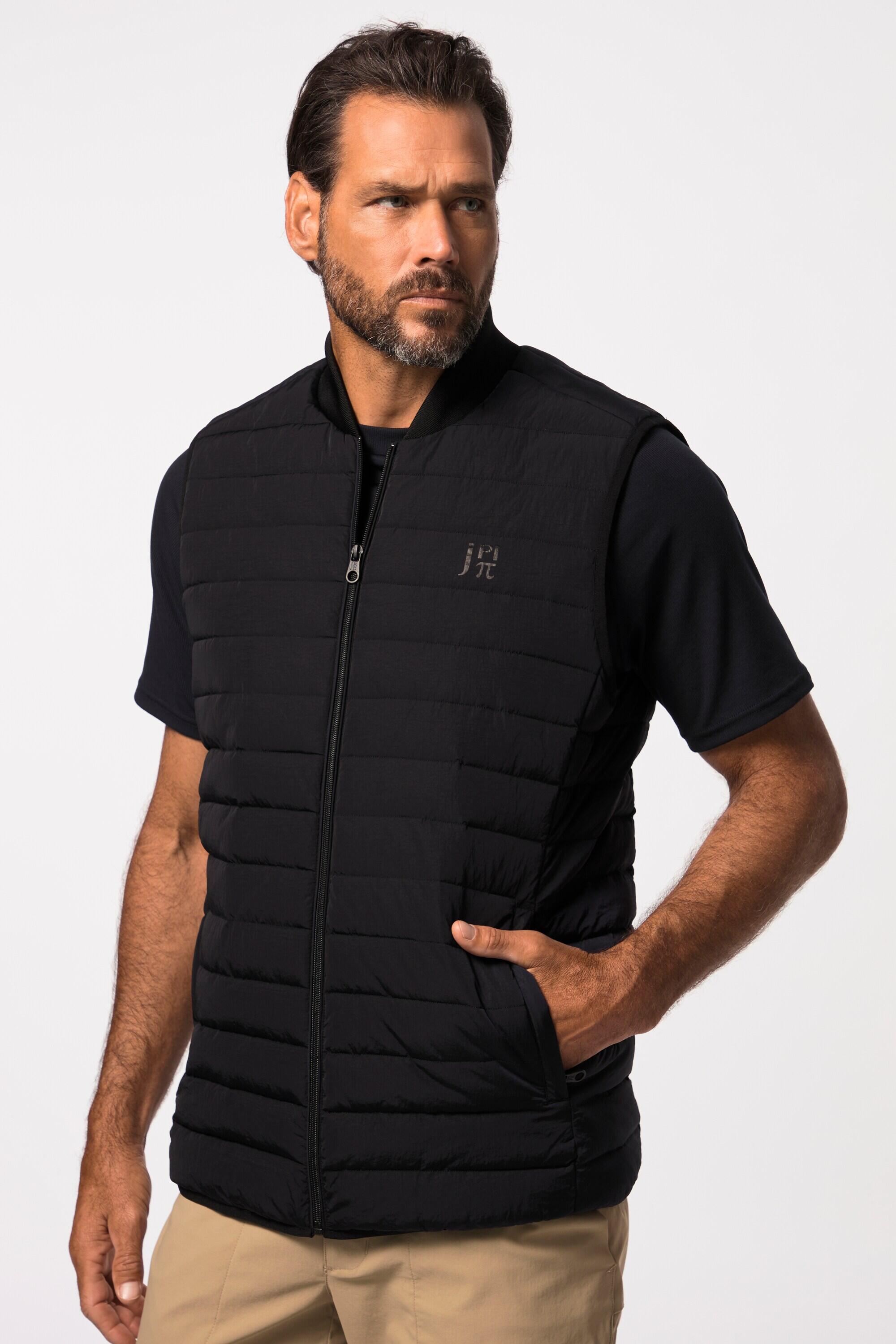 JAY-PI JAY-PI Quilted Men's Gilet Teddy Collar Blue, Synthetic Insulation