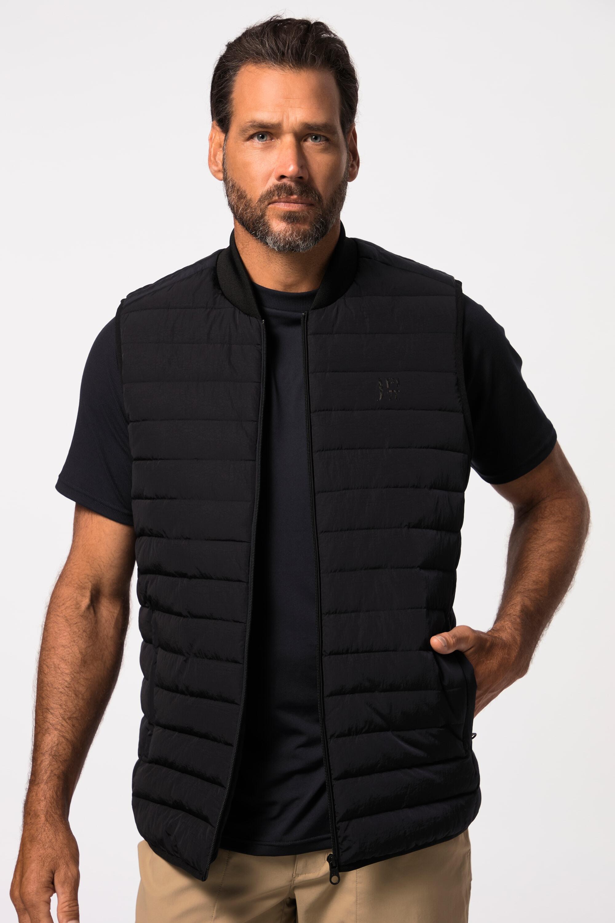Hommes Gilet matelassé spécial golf. Col esprit blouson teddy américain. 2/6