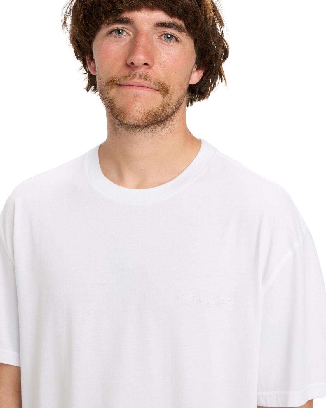 T-shirt à manches courtes SALT WATER Blanc Homme 4/4