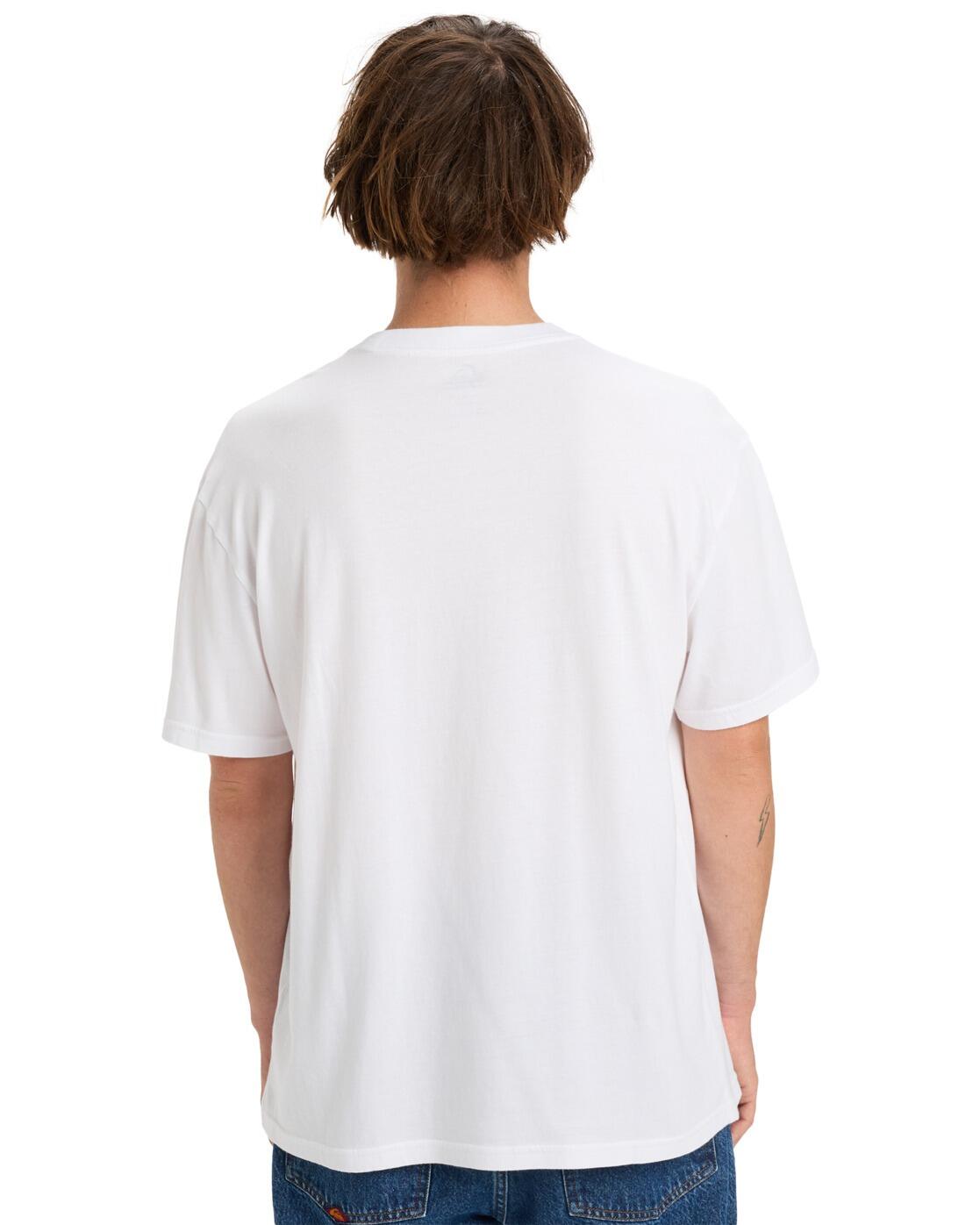 T-shirt à manches courtes SALT WATER Blanc Homme 2/4