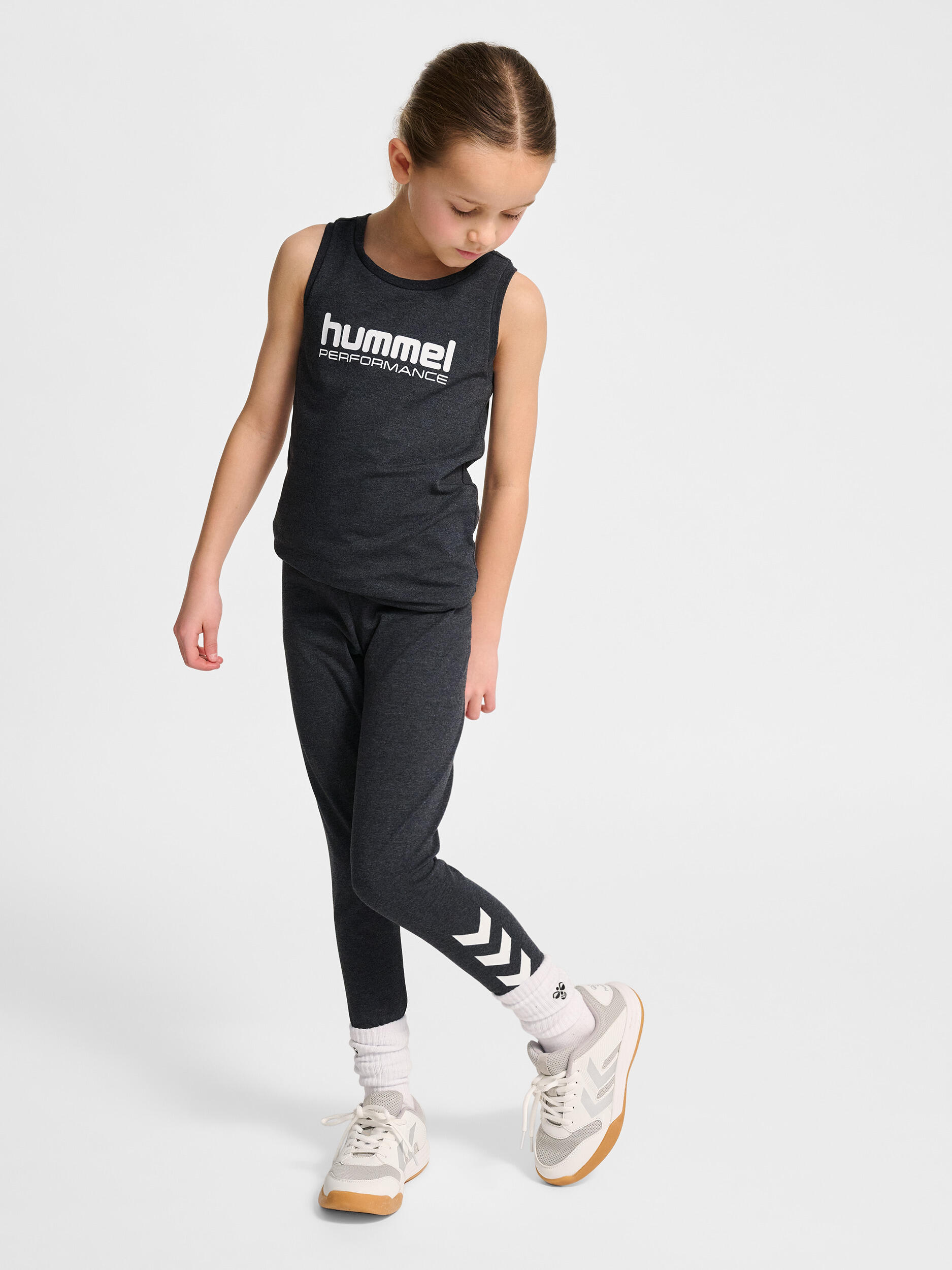 Leggings Hmljr Logo Multisport Mädchen 3/7