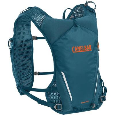 Camelbak - hardloopvest - inlusief 2 stuks 500 ml soft flask flessen - blauw