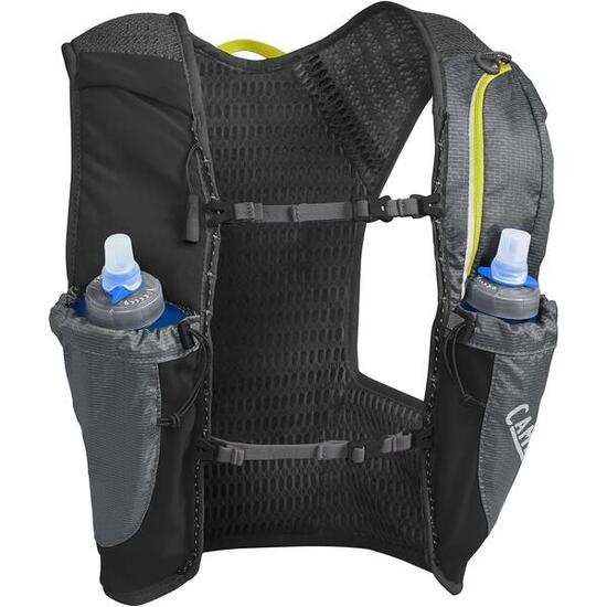 CamelBak Nano Gilet de running - Inclus bouteilles 500 ml - Gris