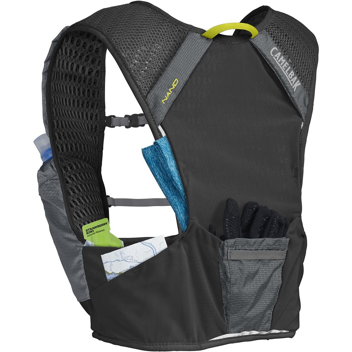 CamelBak Nano Gilet de running - Inclus bouteilles 500 ml - Gris 4/5