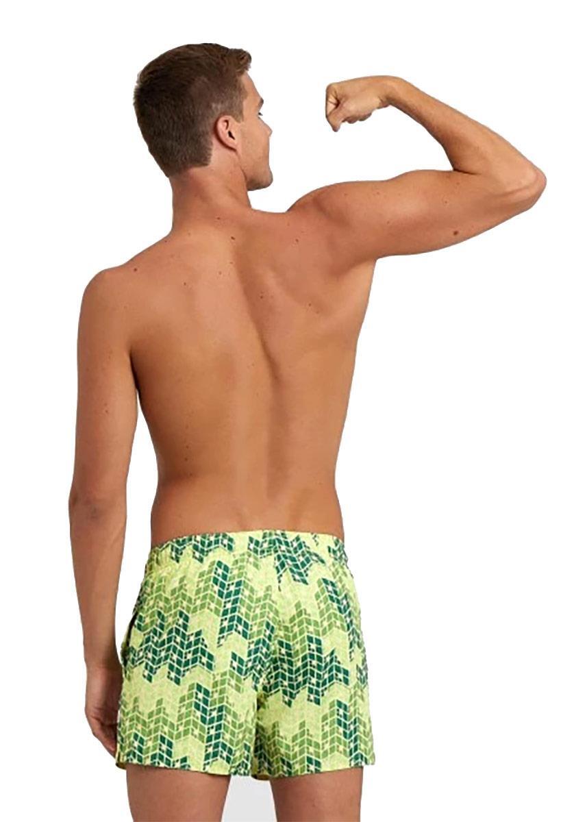 Arena Herren Strandshorts - Weiches Grün/Mehrfarbig - Größe XXL 4/6