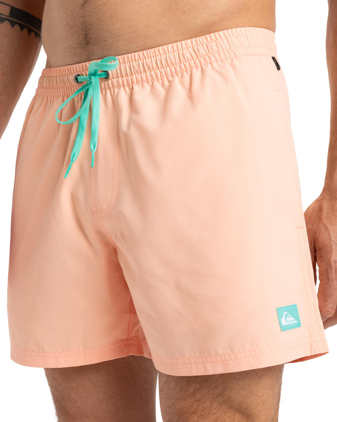 Short de bain EVERYDAY SOLID VOLLEY 15" Rose Homme 4/4