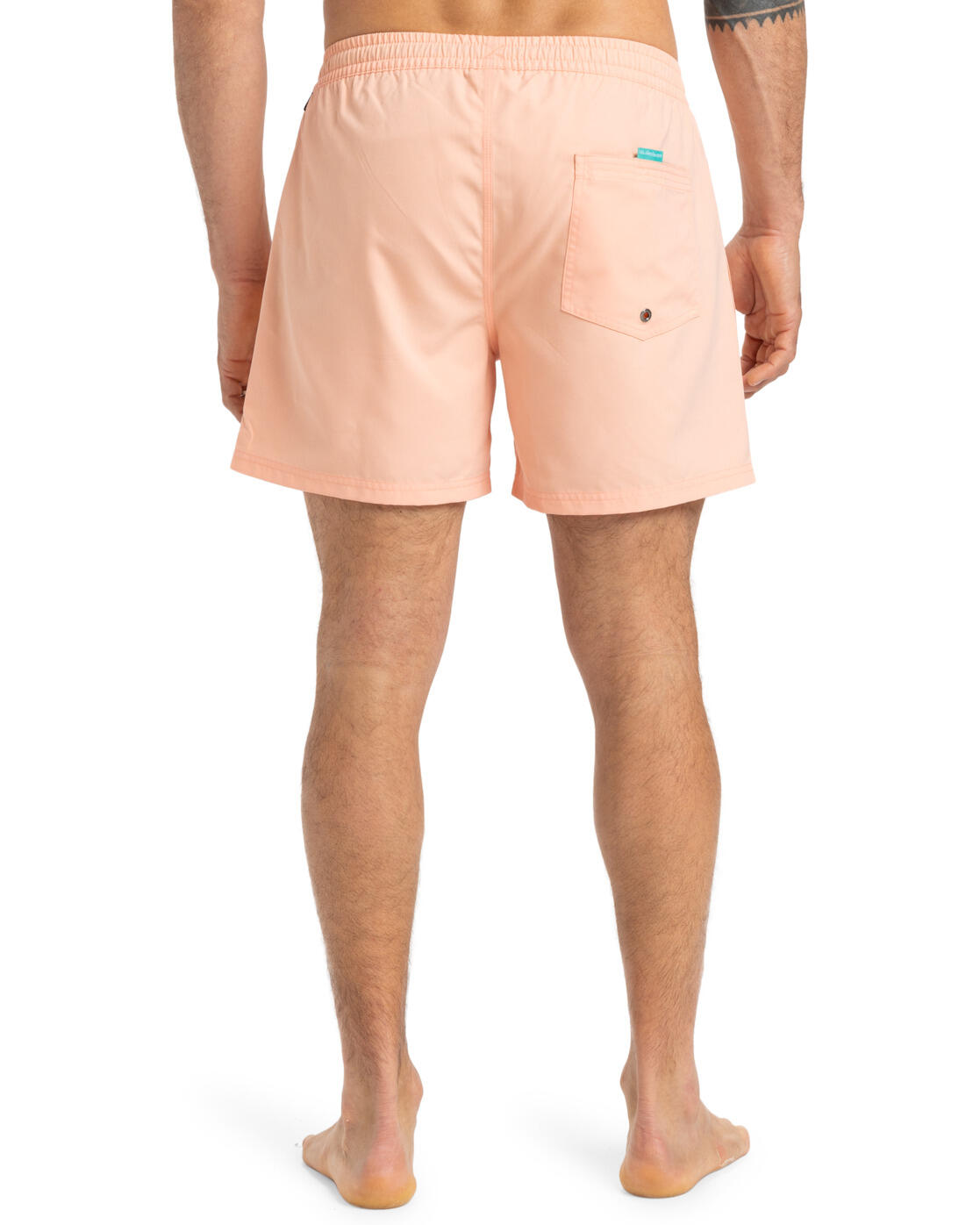 Short de bain EVERYDAY SOLID VOLLEY 15" Rose Homme 2/4