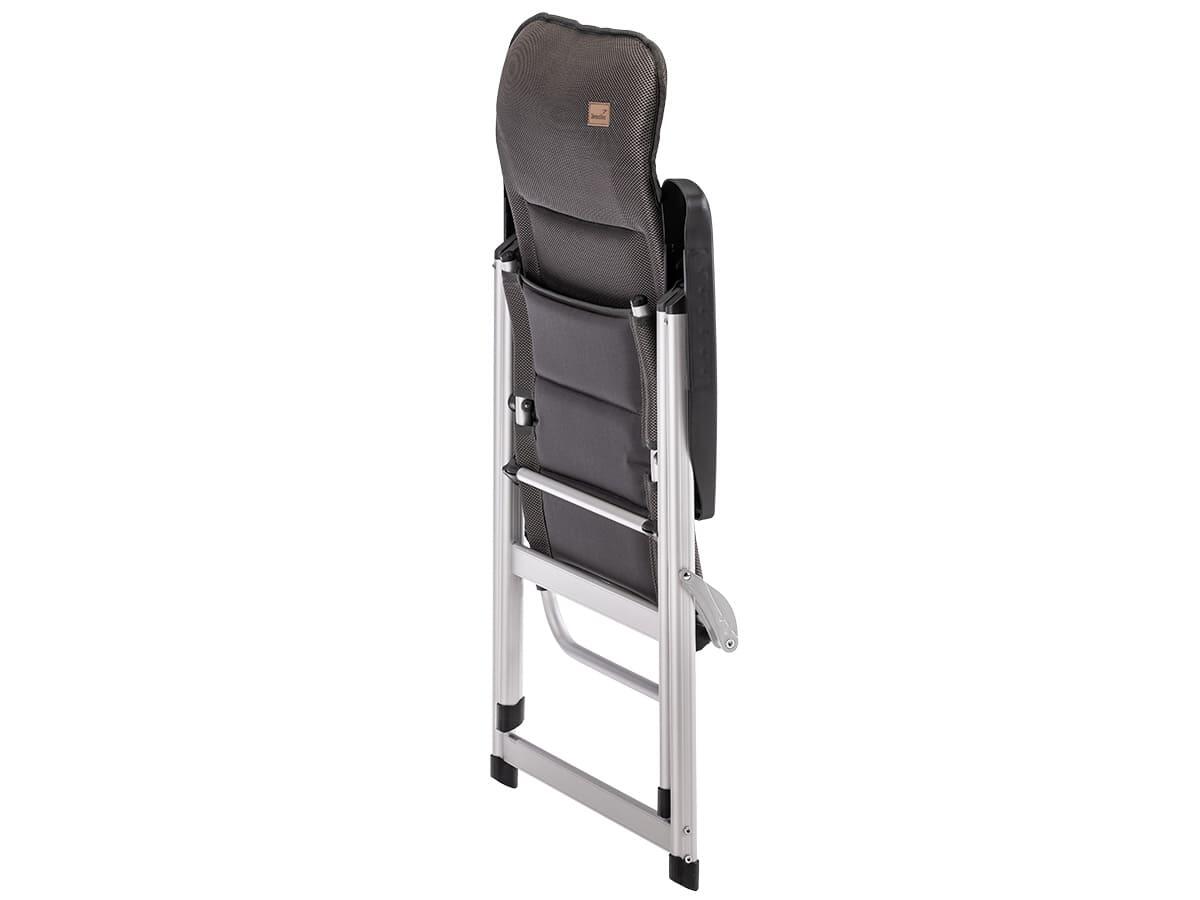 Tweedehands - Campingstoel Lepola - aluminium, opvouwbaar,verstelbare rugleuning 4/7