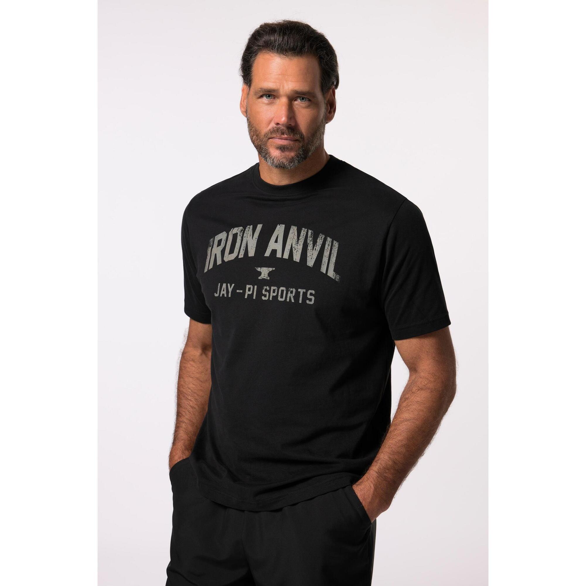 Jay-pi - Hommes T-shirt Iron Anvil Collection Fitness - T-shirt Manches Courtes - Noir - Decathlon