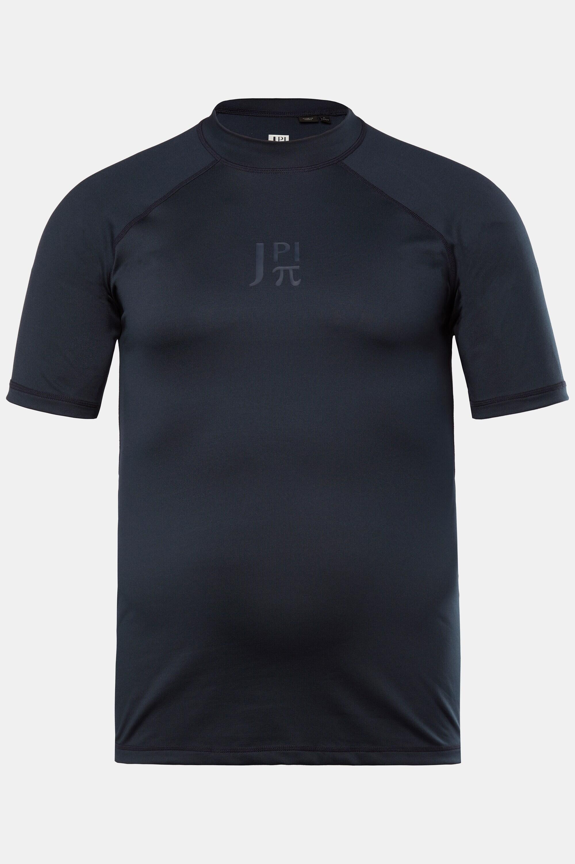 Heren Zwemmersshirt korte mouwen opstaande kraag UV-bescherming 9/11