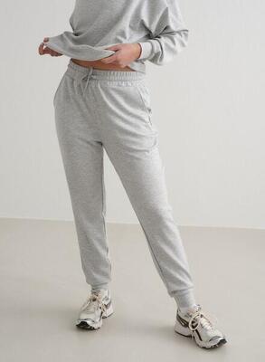 Damen Sweatpants Atmungsaktiv Hellgrau