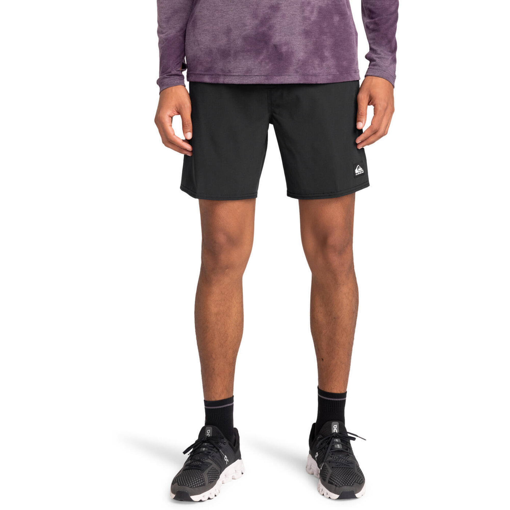 Quiksilver - Short De Sport Omni Training 17" Noir Homme - Short - Noir - Decathlon