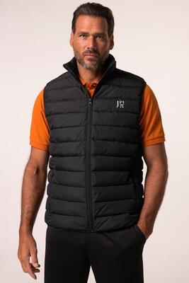 Heren doorgestikte bodywarmer outdoor buik-fit in opbergzakje tot 7xl