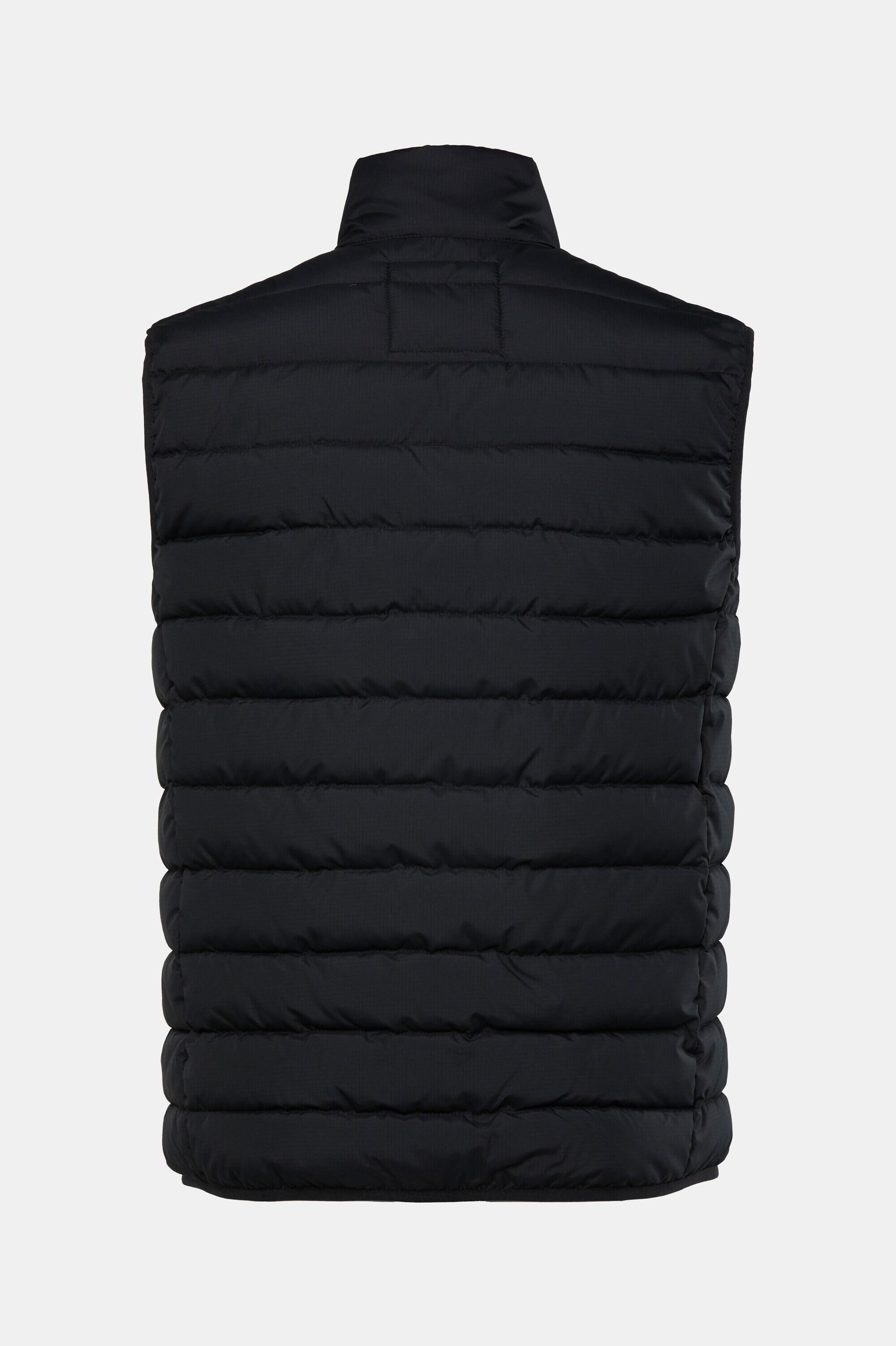 Heren Doorgestikte bodywarmer outdoor Buik-Fit in opbergzakje 10/11