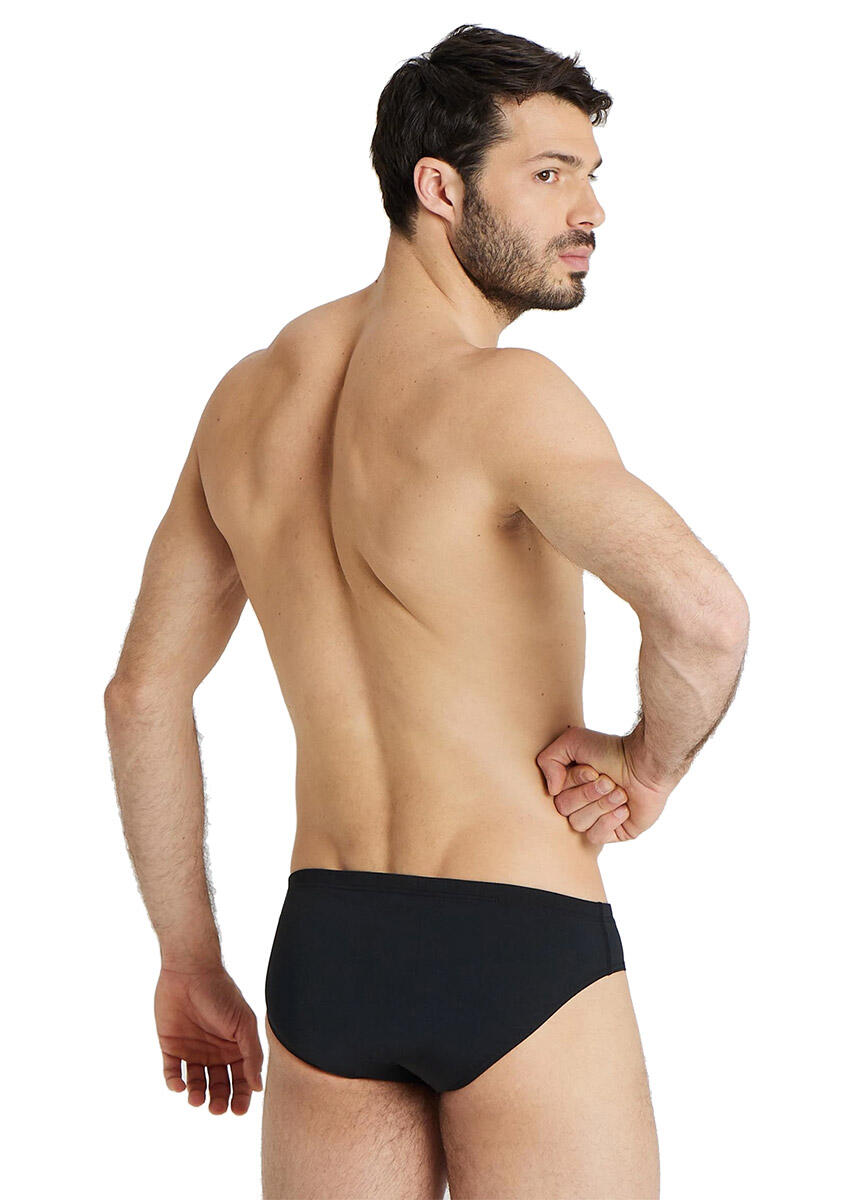 Slip de bain Arena Team Solid - Noir/Blanc - Taille UK 26 2/7