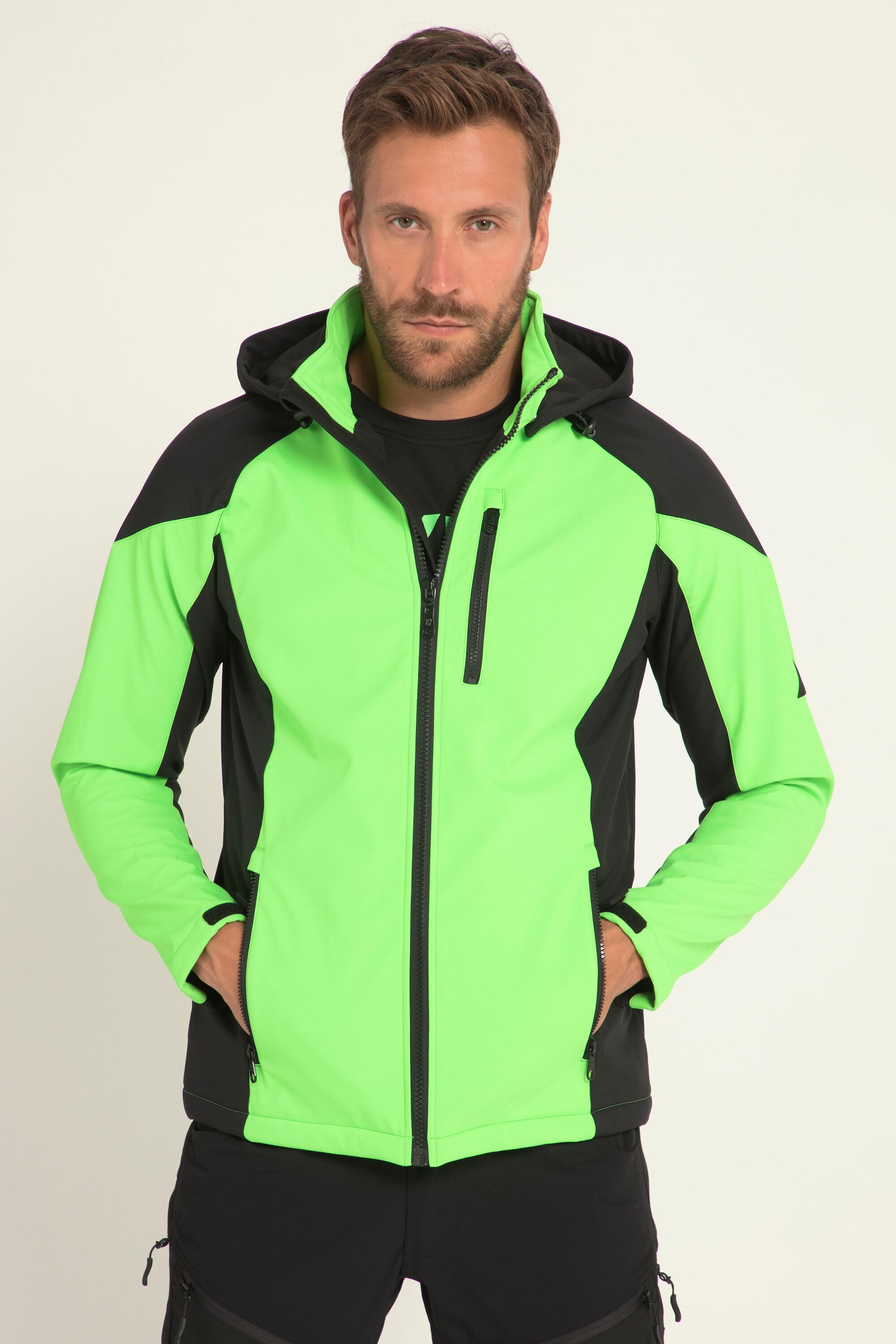 JAY-PI Giacca softshell JAY-PI FLEXNAMIC® uomo verde antivento con pile