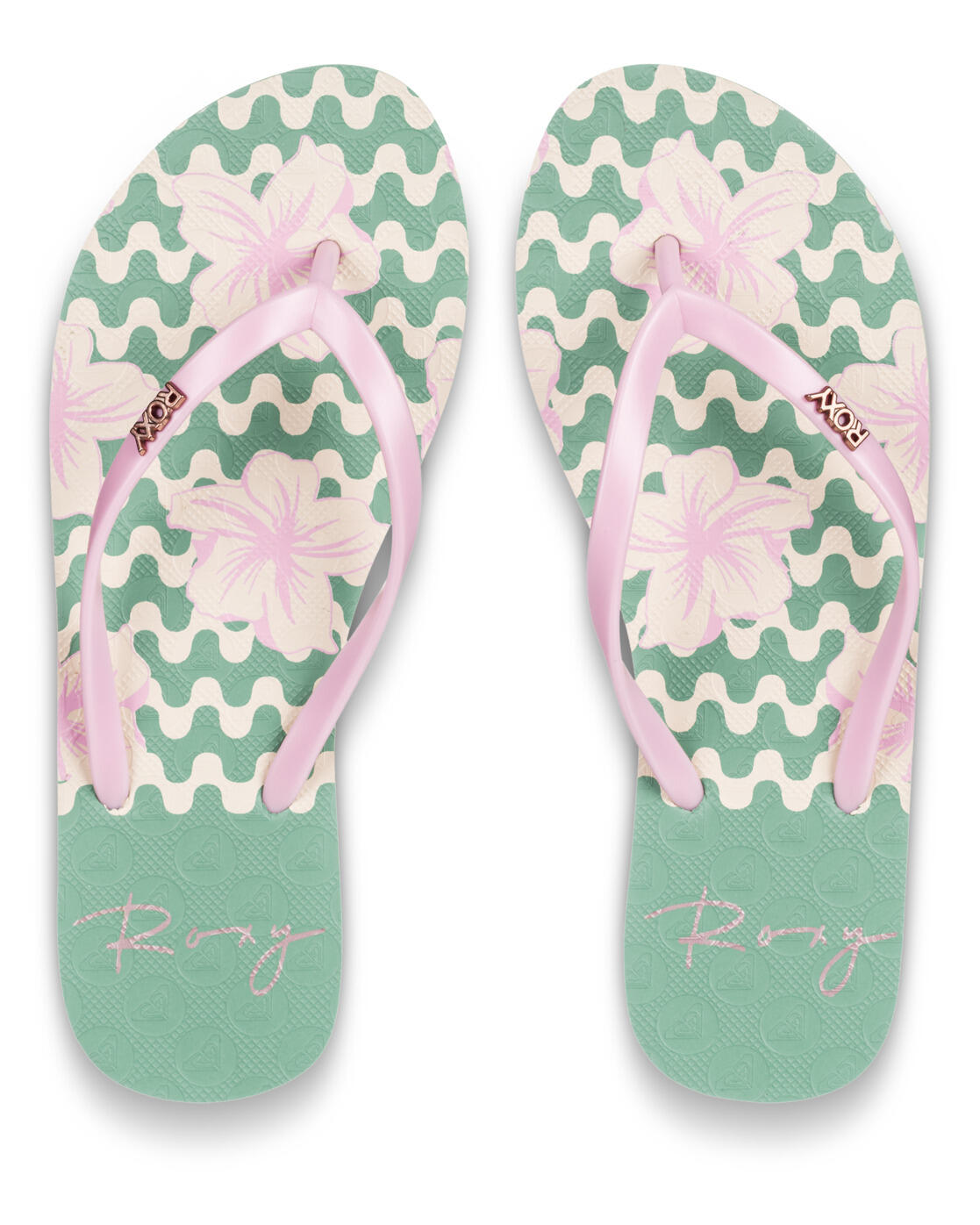 Sandalias VIVA STAMP II Verde Mujer 4/7