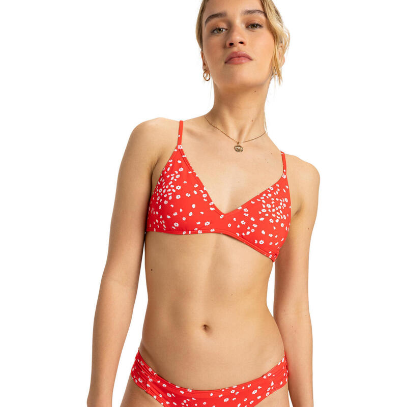 Stanik bikini typu bralette PT BEACH CLASSICS Czerwony Kobiety