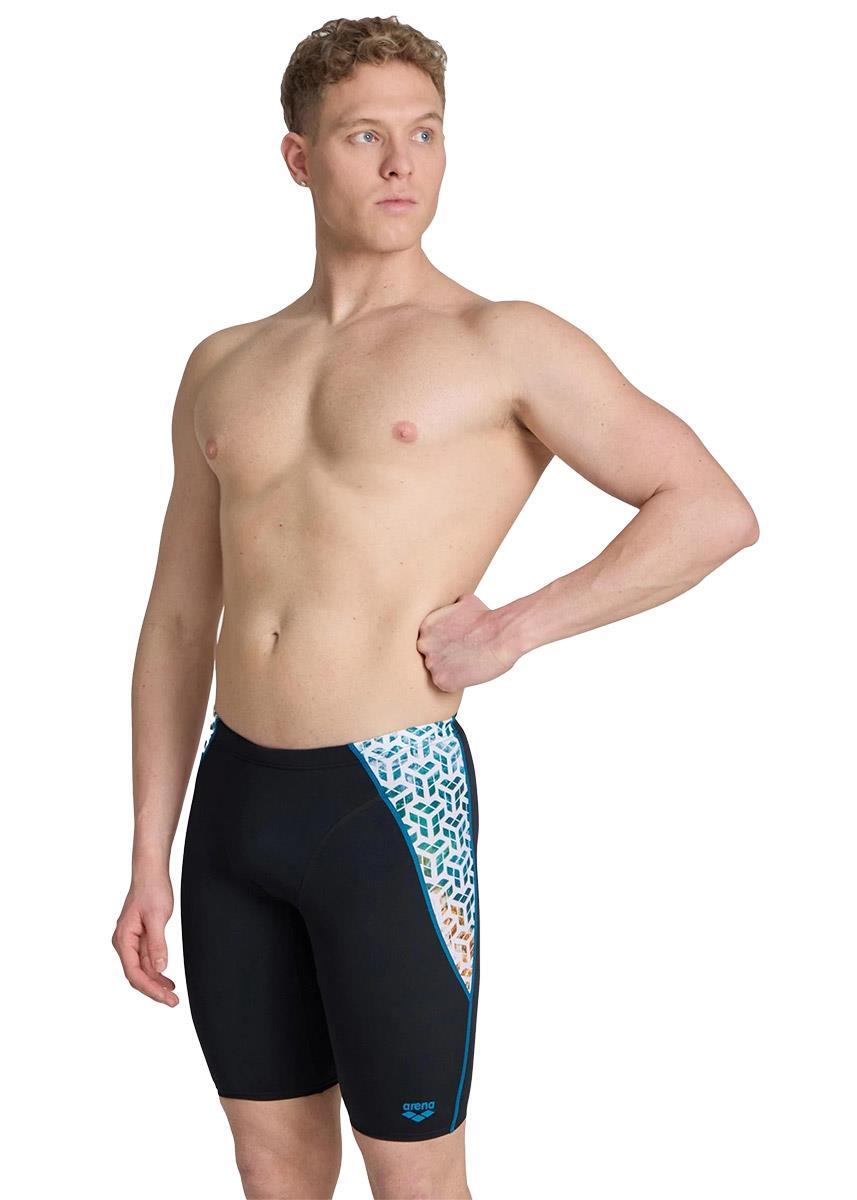 Combinaison de natation Arena Planet Water - Noir/blanc multicolore - taille 38 4/6