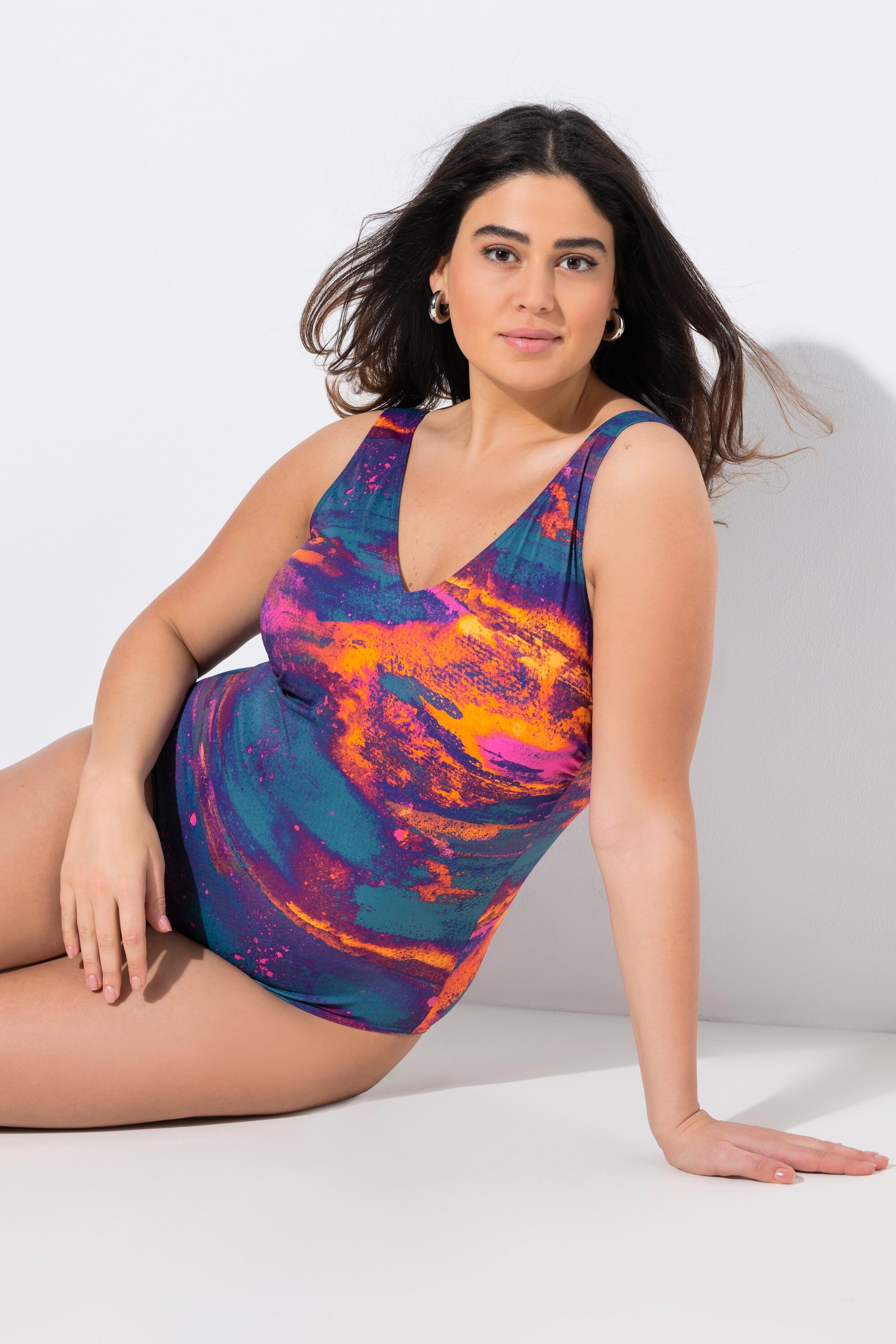 Femme Maillot de bain sans bonnets souples col V matière recyclée 5/7