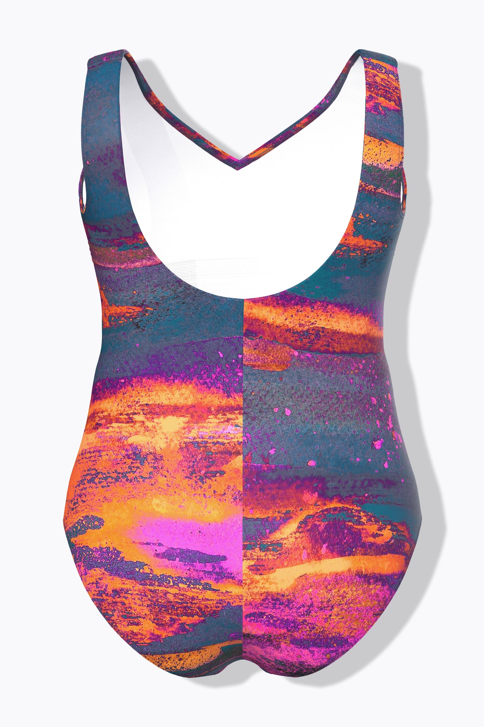 Femme Maillot de bain sans bonnets souples col V matière recyclée 7/7