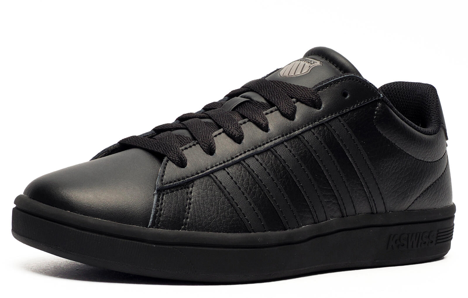 K-Swiss Court Tiebreak Mens Leather Trainers 2/5