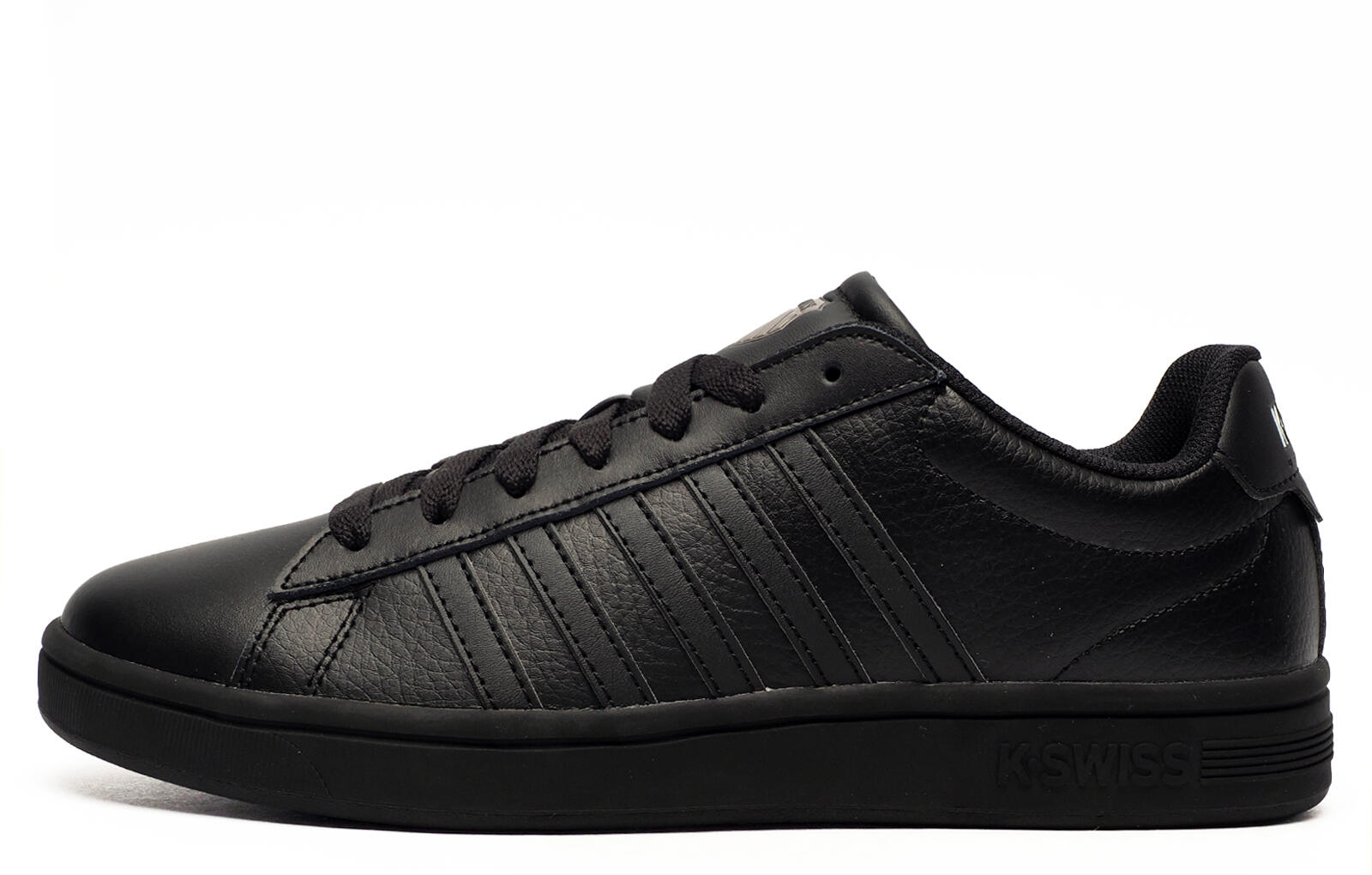 K-Swiss Court Tiebreak Mens Leather Trainers 1/5