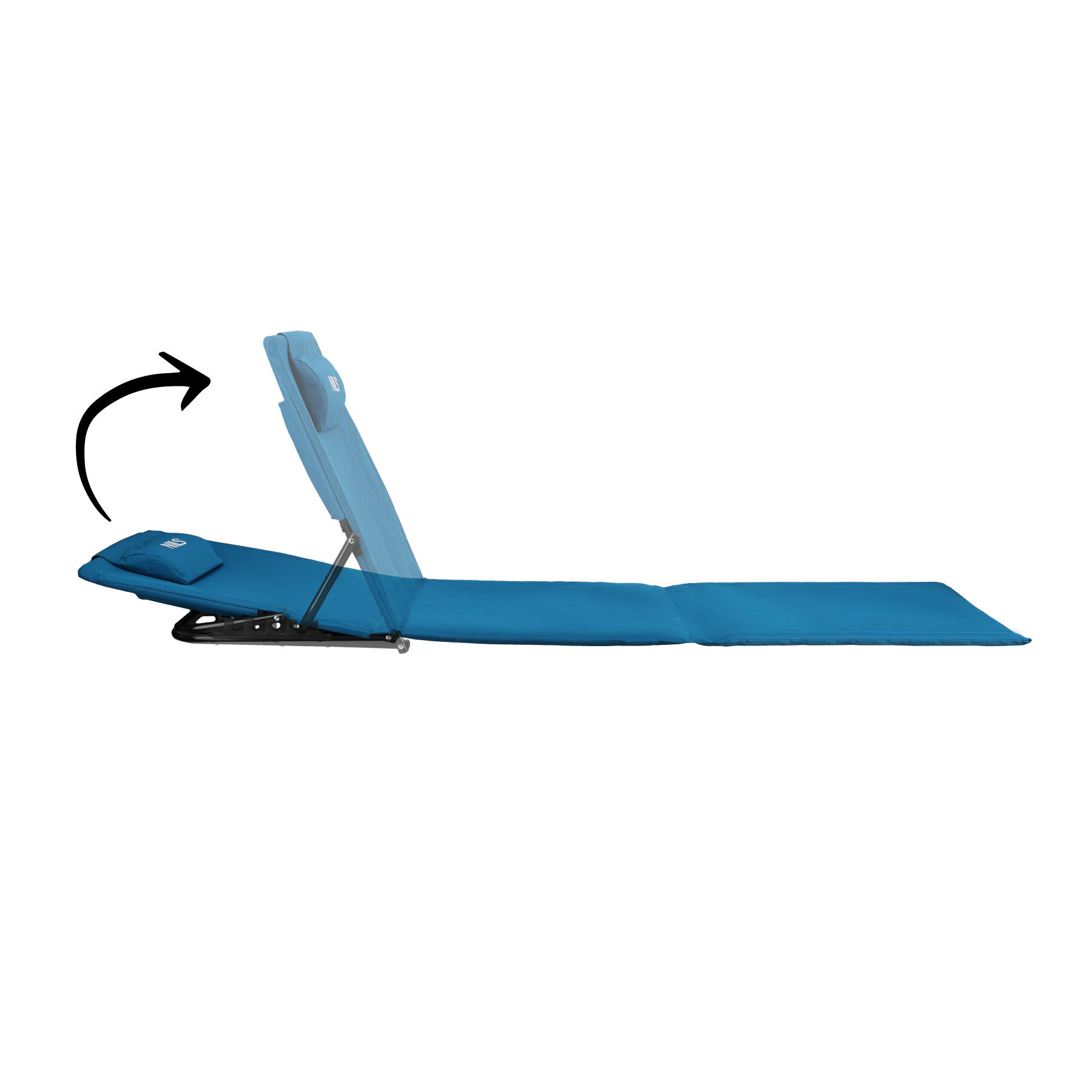 Strandmat met verstelbare rugleuning NC3015 NILS 2/7