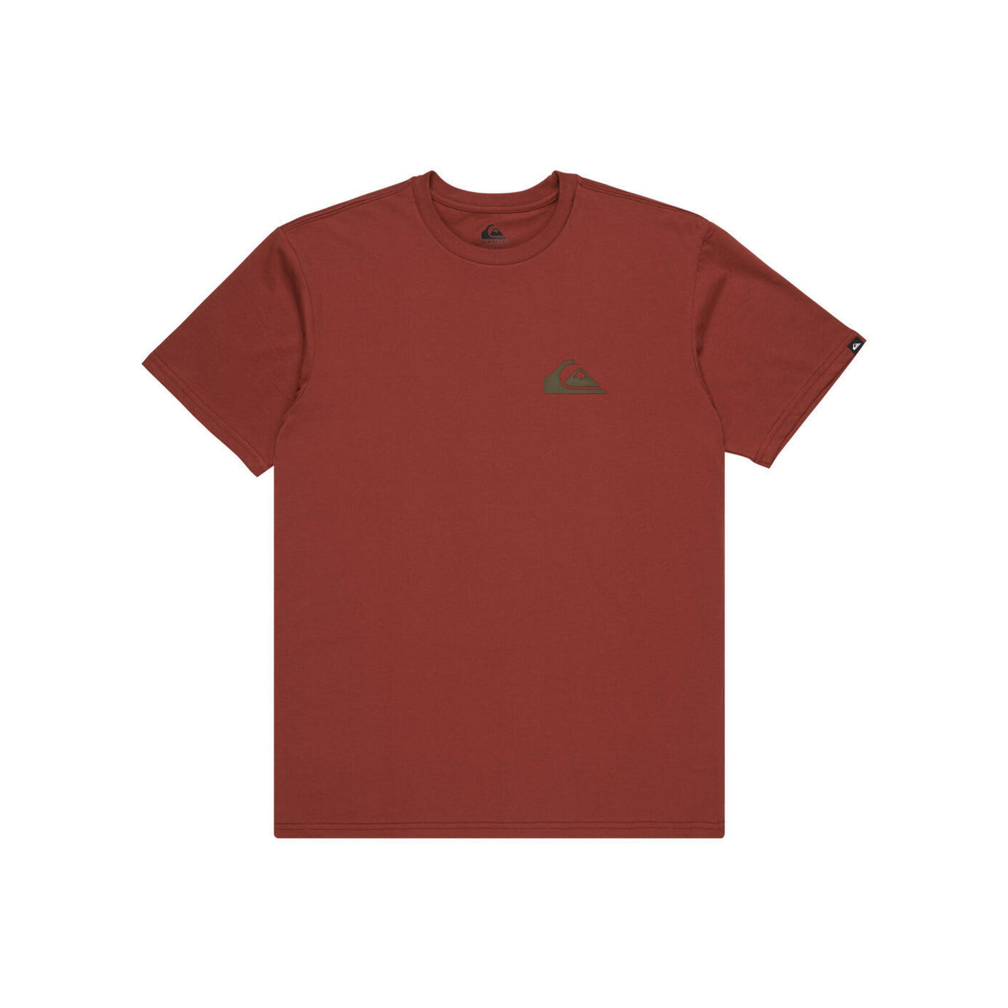 Quiksilver - T-shirt À Manches Courtes Mw Logo Marron Homme - T-shirt Manches Courtes - Beige|kaki - Decathlon