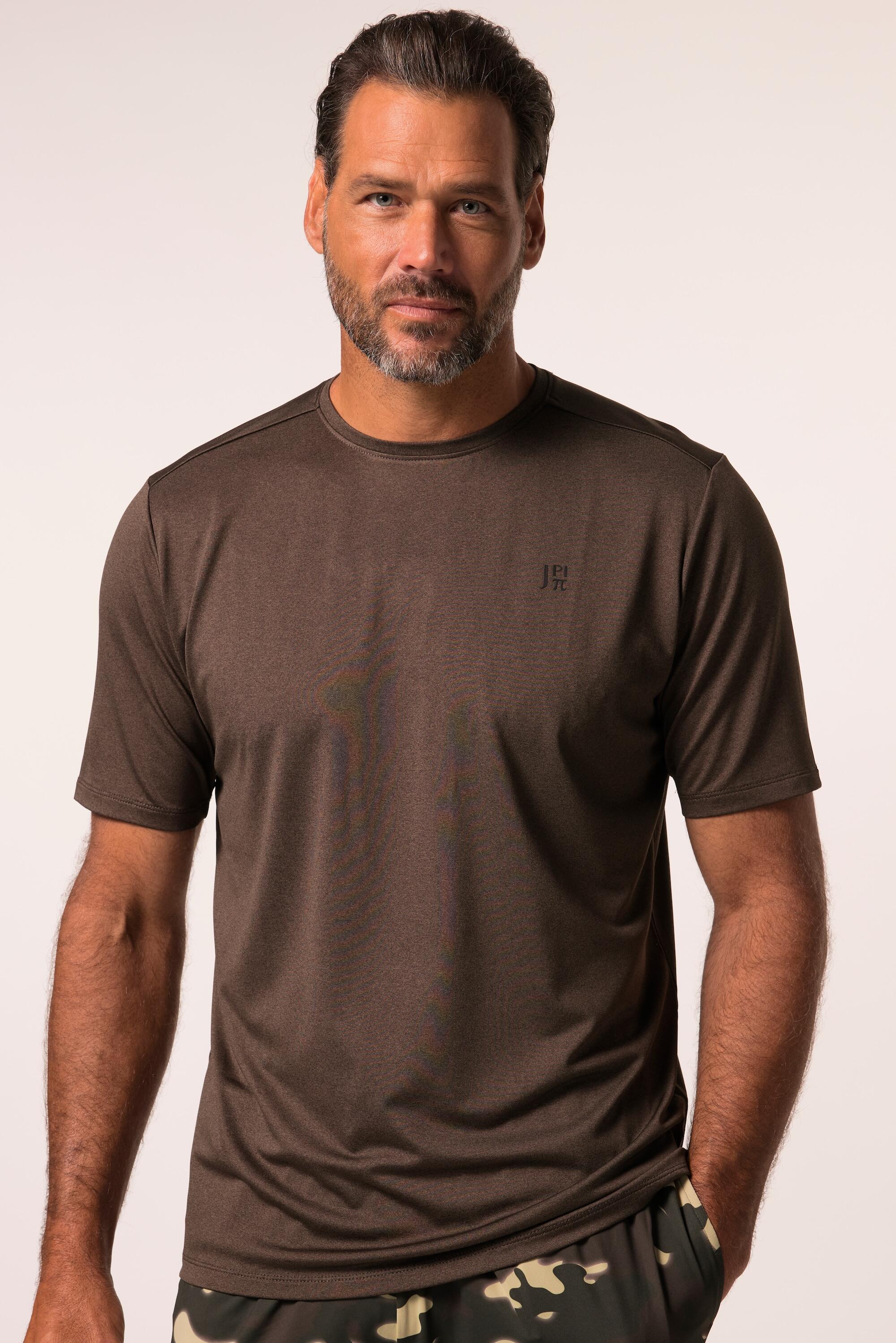 JAY-PI T-shirt tecnico JAY-PI uomo QuickDry taglie forti 7XL marrone