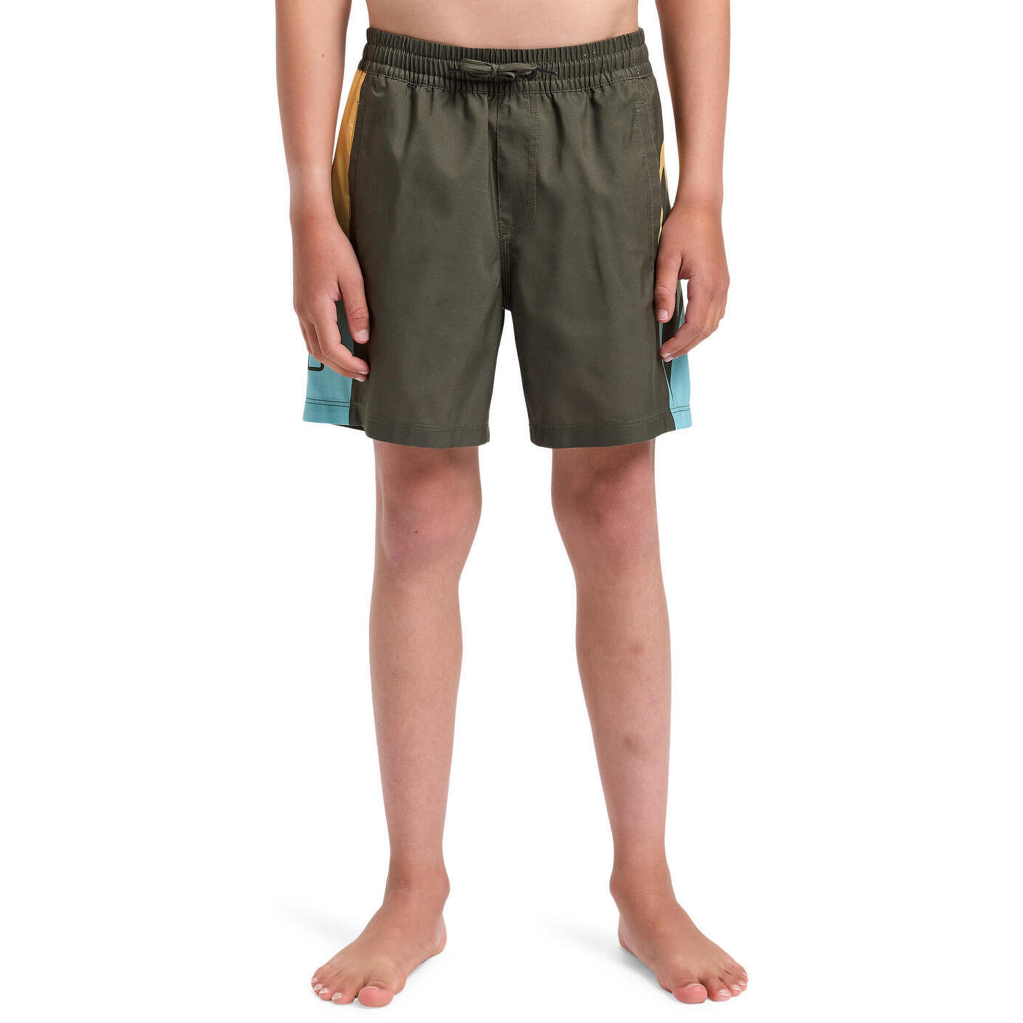 Quiksilver - Short De Bain Everyday Holmes 14" Marron Garçon - Boxer De Bain - Marron - 12 À 14 Ans - Decathlon