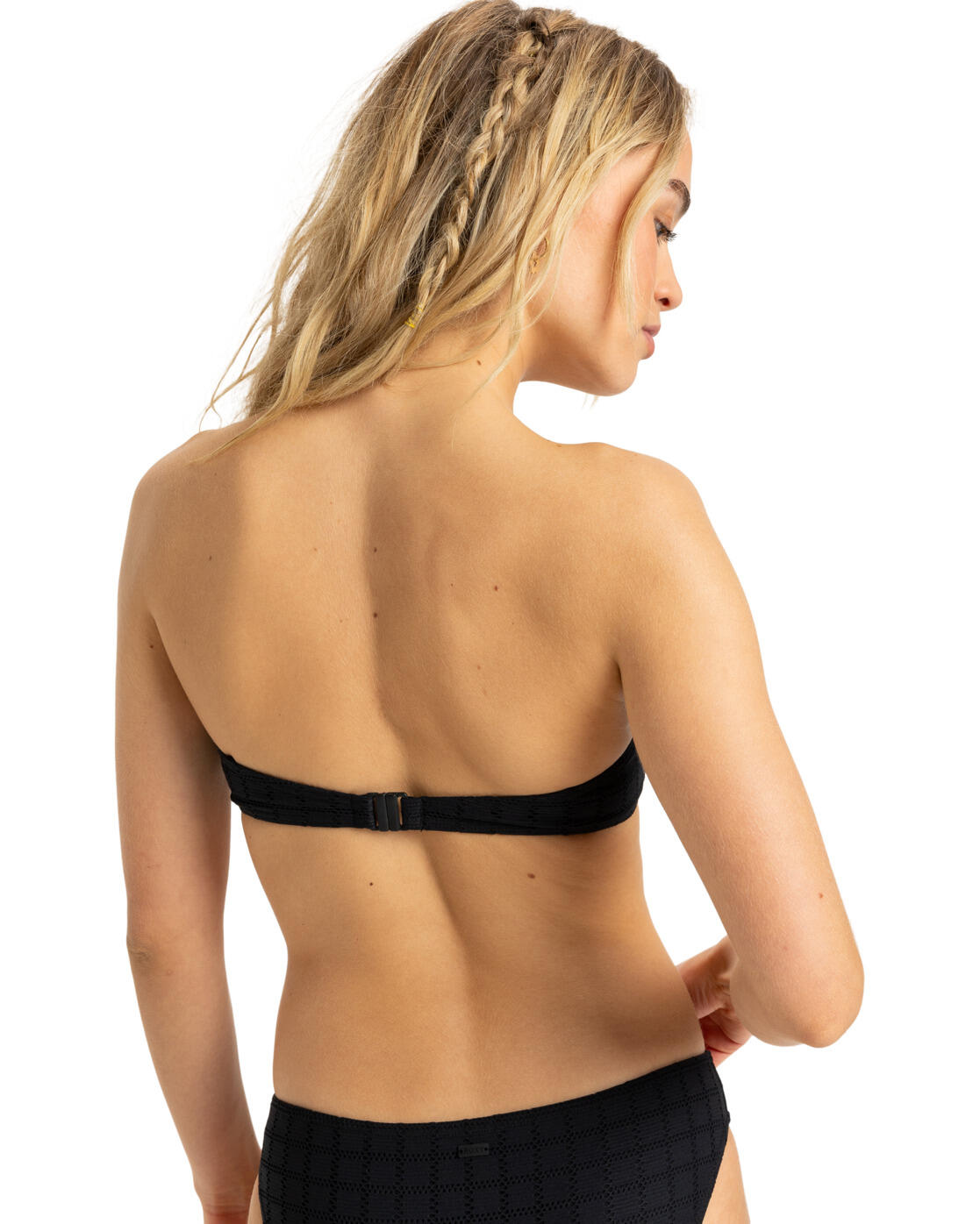 Top de bikini bandeau CAMILO Negro Mujer 2/4