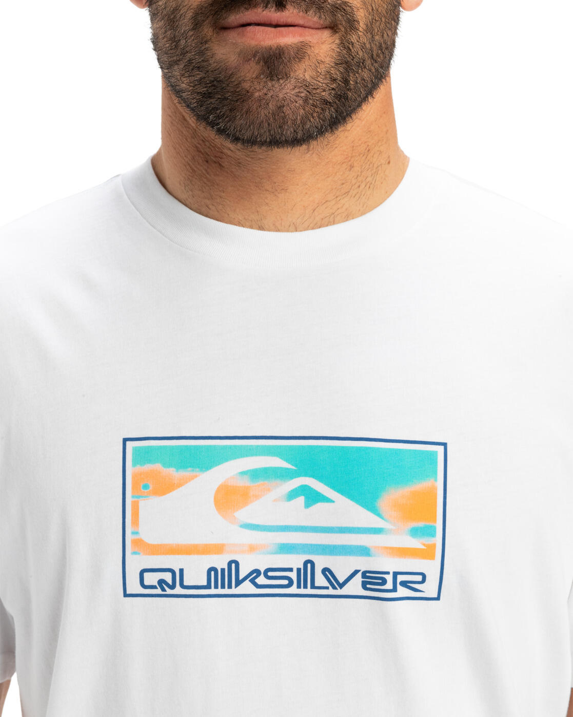 Maglia a maniche corte Quiksilver modello EQYZT08045-WBB0 per uomini 4/5