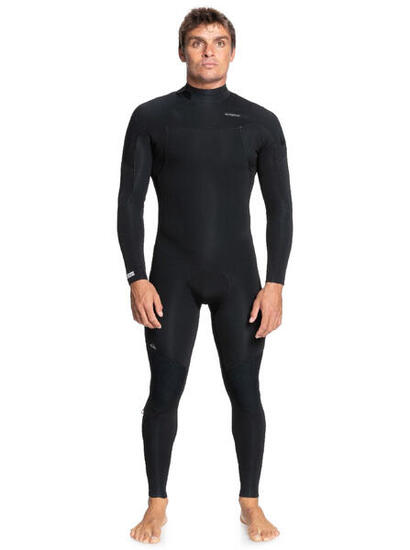 Combinaison de surf back zip 4/3MM EVERYDAY SESSIONS Noir Homme