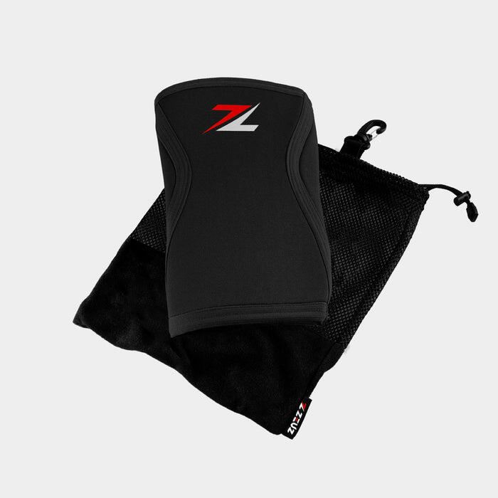 ZEUZ 1 pièce – Attelle de coude – Manchon de soutien – 5 mm – Noir – Taille S 2/7