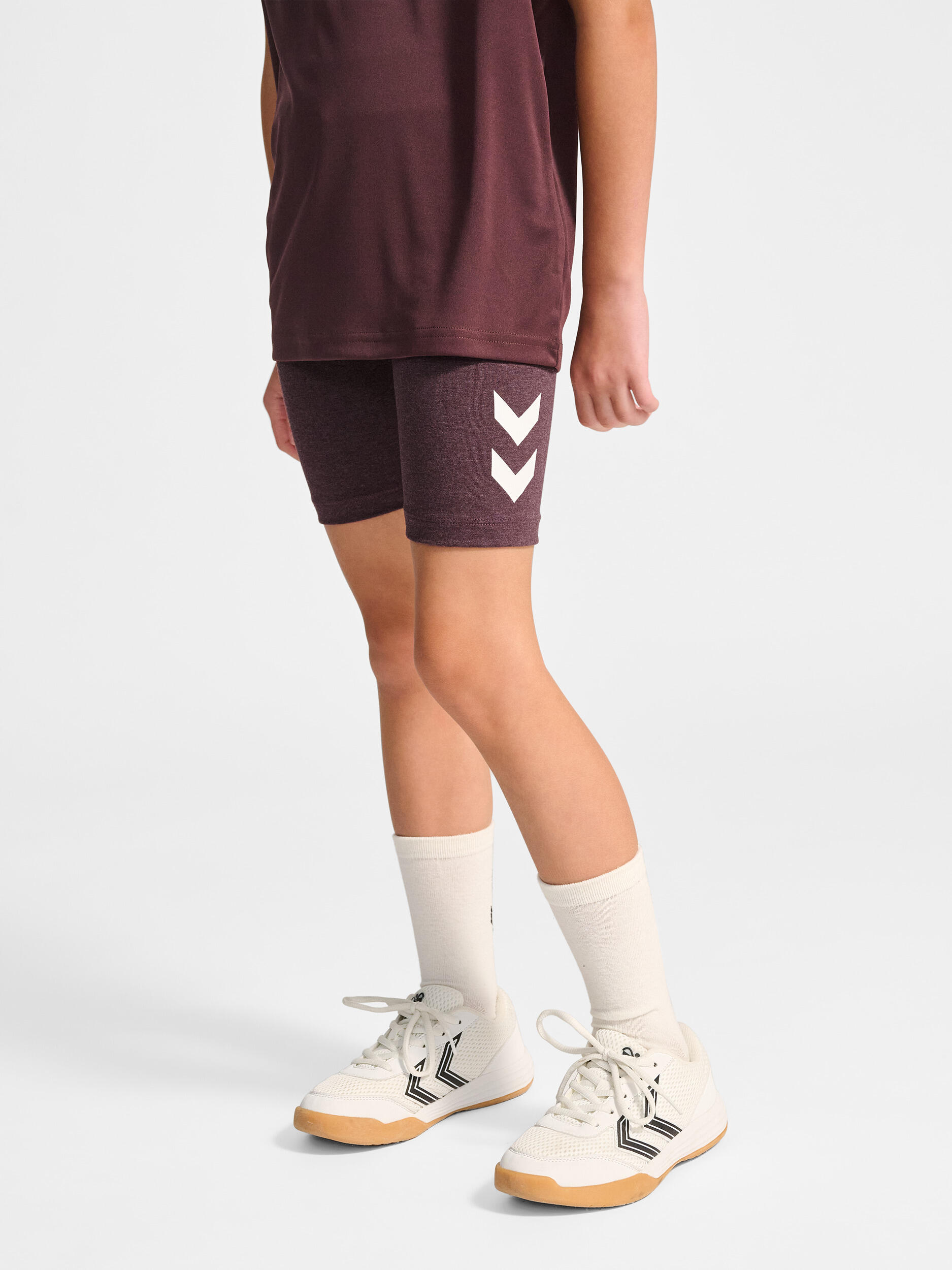 HUMMEL Pantaloni ciclisti con logo per ragazza Hummel