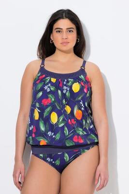 Dames tankini fruit zachte cups verstelbare bandjes gerecycled