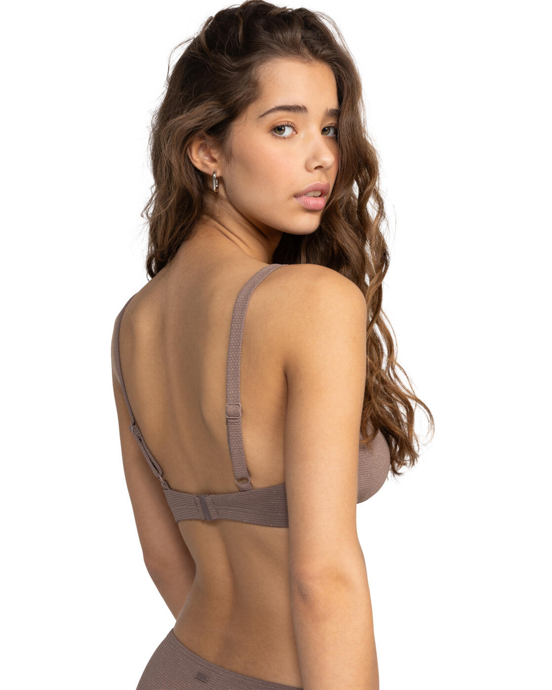 Haut de maillot de bain bonnet D LASCA Marron Femme 2/4