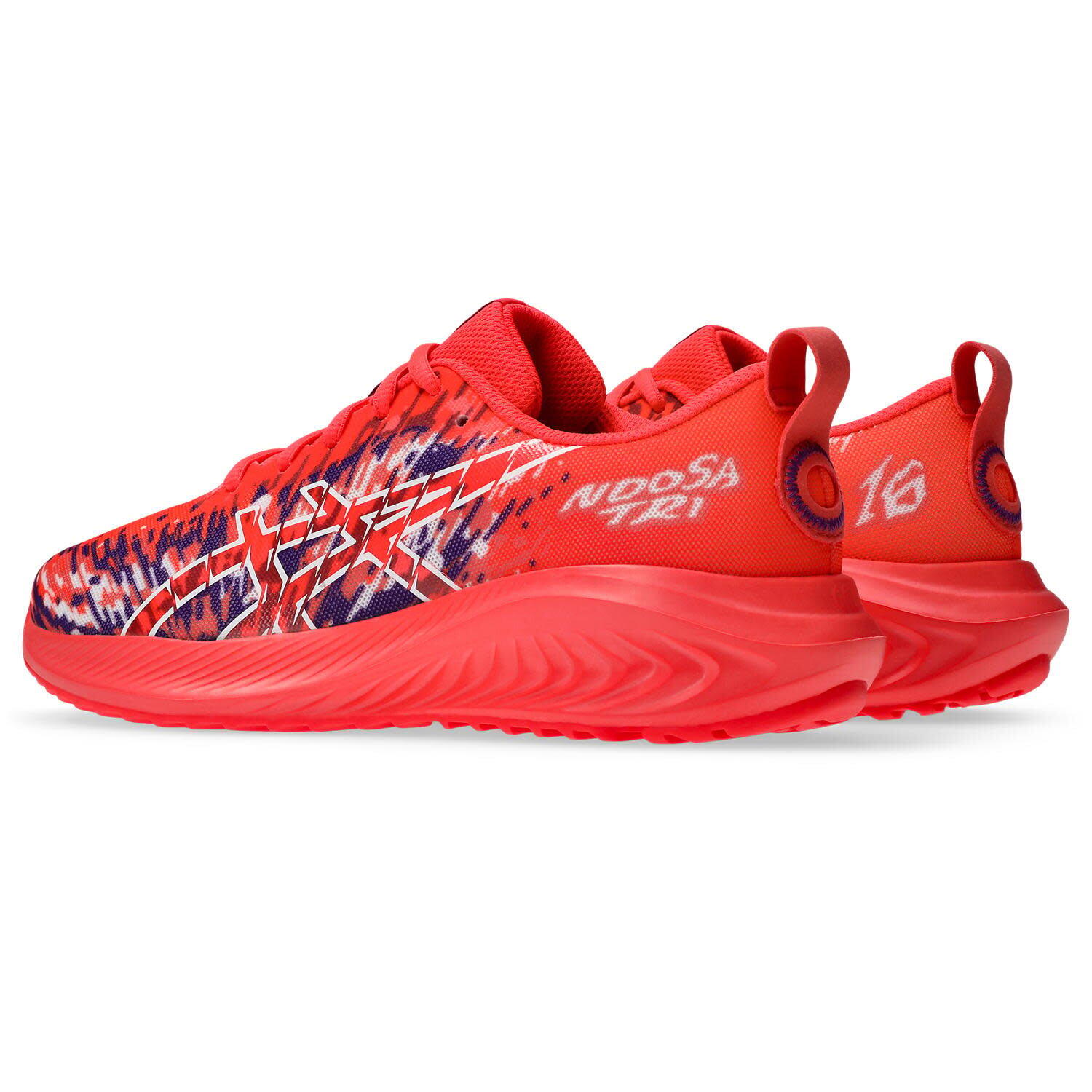 Zapatillas Running Niños, Unisex - ASICS Gel-Noosa Tri 16 GS - FlashRed/White 5/7