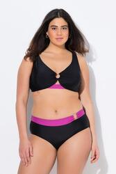 Femme Bikini anneau décoratif bonnets souples bretelles réglables