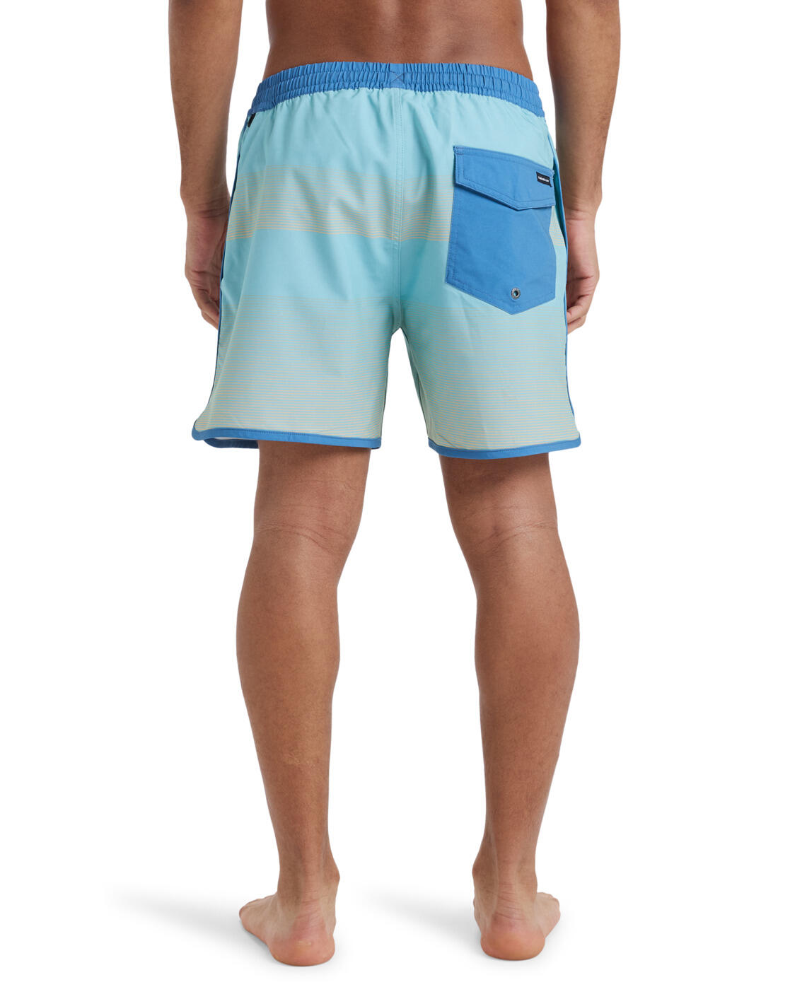 Schwimmshorts SURFSILK SCALLOP 16" Blau Herren 3/4